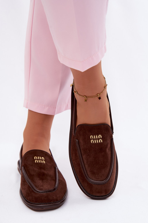 isocèle mocassins pour femmesLamóÀką Vinceza 62271 CzekoladoÀe