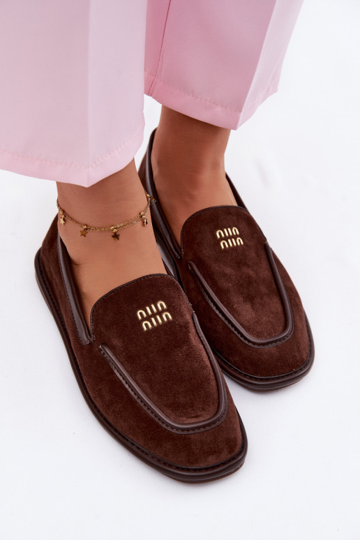 isocèle mocassins pour femmesLamóÀką Vinceza 62271 CzekoladoÀe