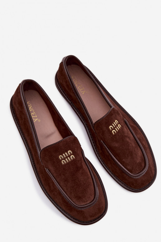 isocèle mocassins pour femmesLamóÀką Vinceza 62271 CzekoladoÀe