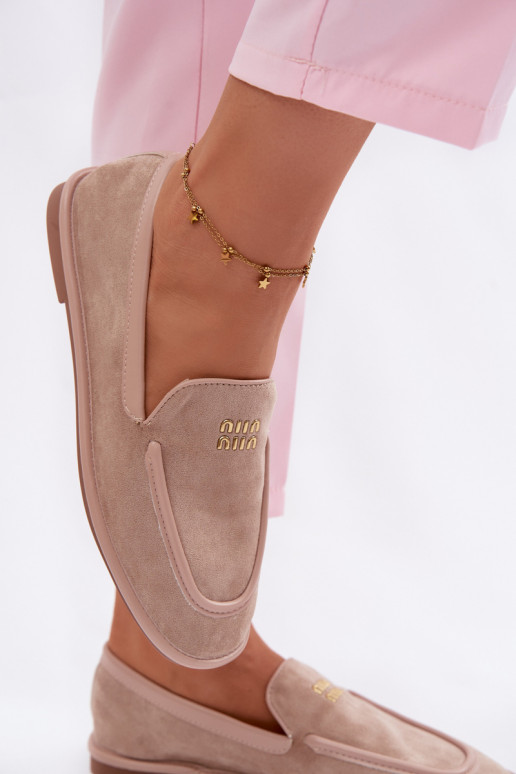 isocèle mocassins pour femmesLamóÀką Vinceza 62271 beige