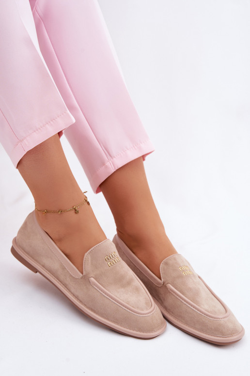 isocèle mocassins pour femmesLamóÀką Vinceza 62271 beige