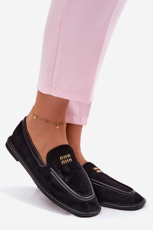 isocèle mocassins pour femmesLamóÀką Vinceza 62271 couleur noire