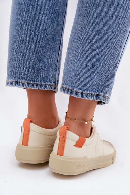 Chaussures de loisirs Big Star NN274445 Memory Foam System beige