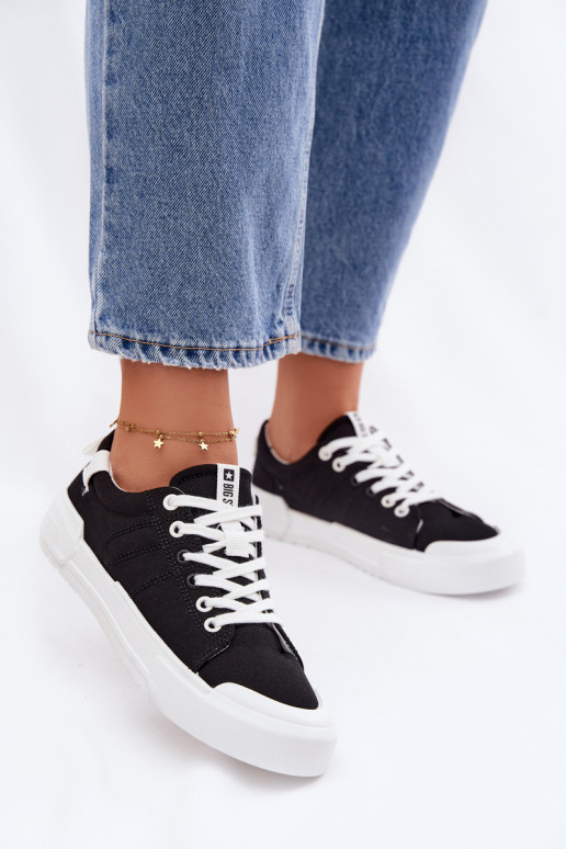 Chaussures de loisirs Big Star NN274446 Memory Foam System couleur noire