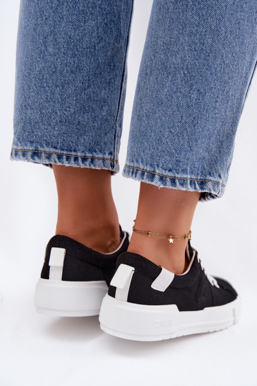 Chaussures de loisirs Big Star NN274446 Memory Foam System couleur noire