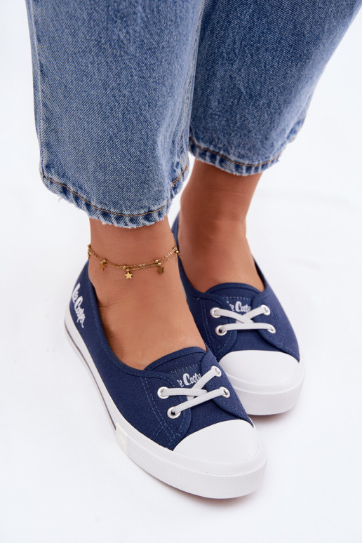 Baskets Chaussures de loisirs Lee Cooper LCDANS-26-31-4355 bleu foncé