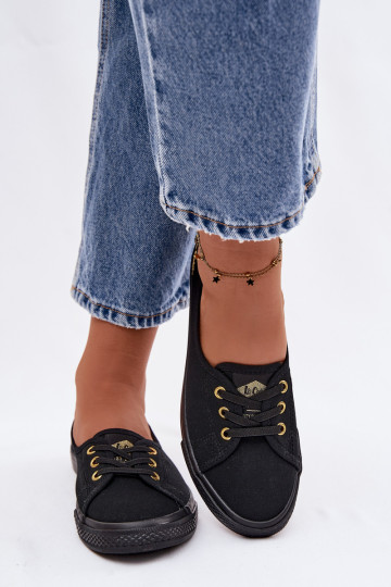 Baskets Chaussures de loisirs Lee Cooper LCDANS-26-02-4045 couleur noire 2