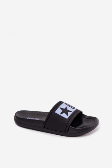 Chaussons Puéril Big Star TT374A003 Noir et-couleur bleue