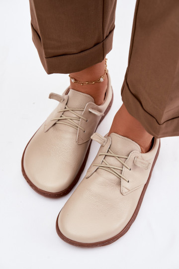 Peau chaussures Barefoot Féminin Zazoo 10189 beige