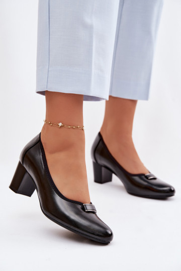 Chaussures avec des talons Vinceza 58622 couleur noire 2