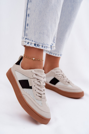 Chaussures modèle baskets Féminin Big Star TT274758 couleur grise 2