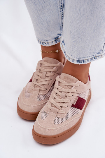 Chaussures modèle baskets Féminin Big Star TT274760 couleur rose