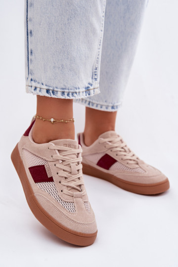 Chaussures modèle baskets Féminin Big Star TT274760 couleur rose 2