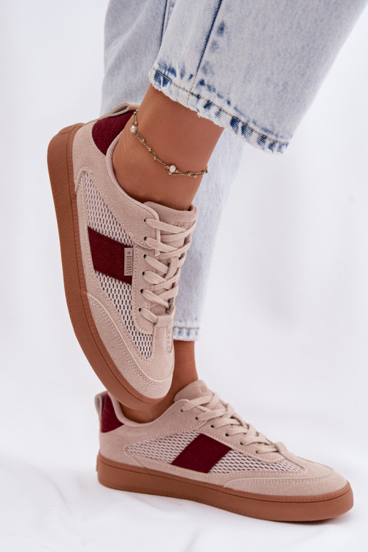 Chaussures modèle baskets Féminin Big Star TT274760 couleur rose