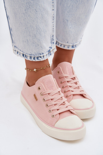 Chaussures de loisirs Faible Big Star TT274776 couleur rose