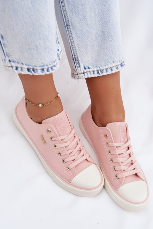 Chaussures de loisirs Faible Big Star TT274776 couleur rose