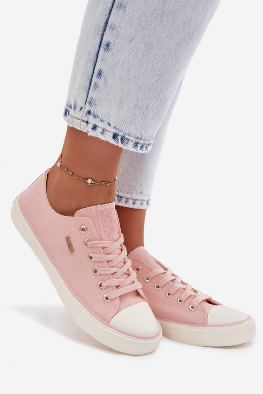Chaussures de loisirs Faible Big Star TT274776 couleur rose