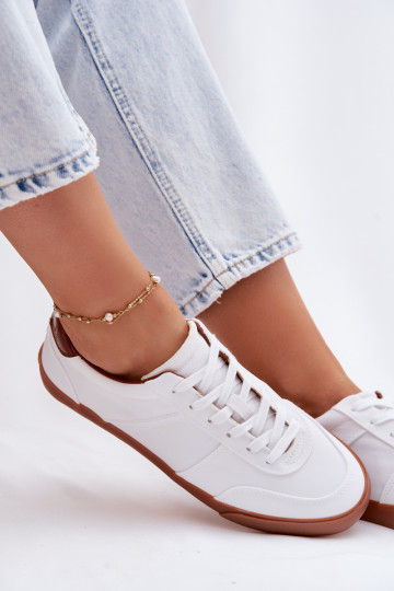 Chaussures modèle baskets Féminin Big Star TT274366 couleur blanche