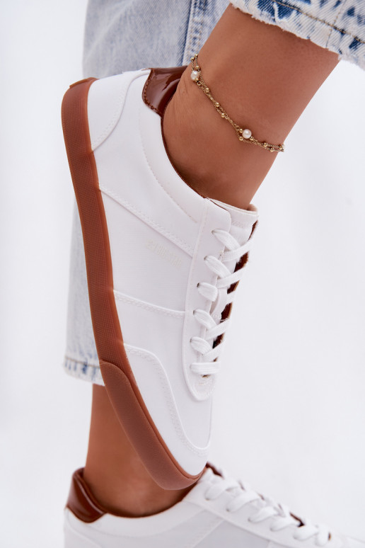 Chaussures modèle baskets Féminin Big Star TT274366 couleur blanche