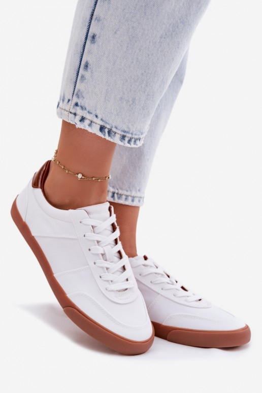 Chaussures modèle baskets Féminin Big Star TT274366 couleur blanche