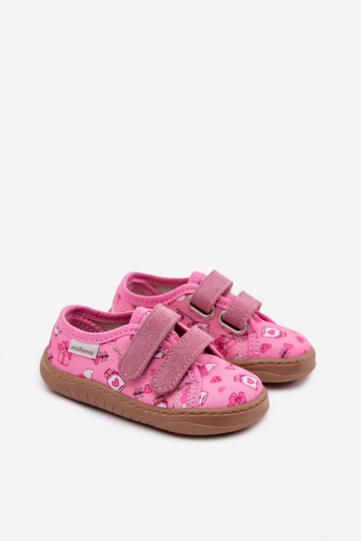 Chaussons Barefoot Puéril Puéril Milami couleur rose Saphira