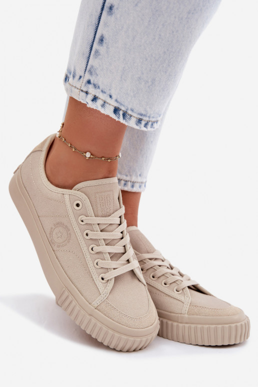 Faible Chaussures de loisirs Big Star TT274106 beige