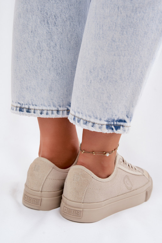 Faible Chaussures de loisirs Big Star TT274106 beige