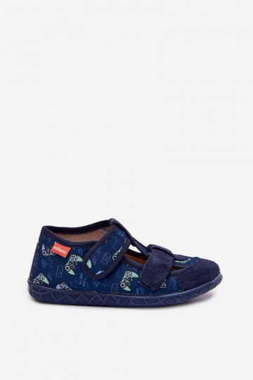 Mules pour garçons Milami couleur bleu foncé Reathiana 2