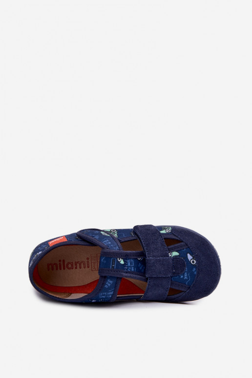 Chaussons Milami Pour les garçons bleu foncé Reathiana
