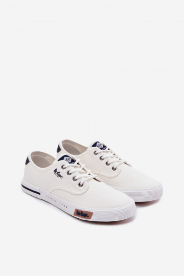 Chaussures de loisirs pour hommes Lee Cooper LCIN-26-02-4086 en blanc