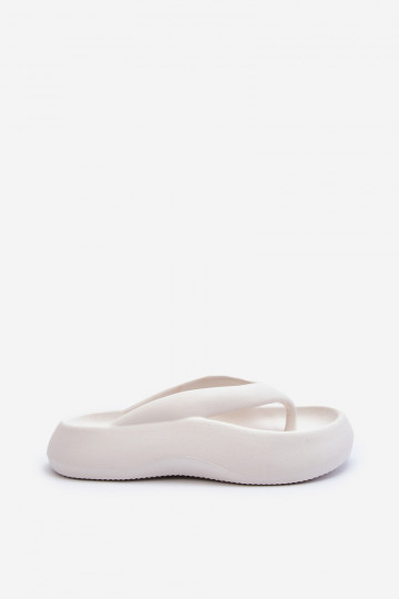 Chaussons femme avec mousse Chaussons couleur blanche Roux