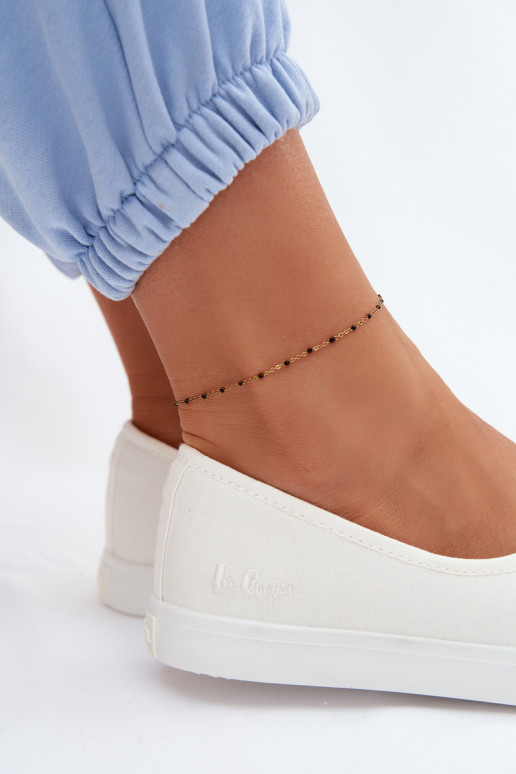 Baskets Chaussures de loisirs Lee Cooper LCDANS-26-02-4044 couleur blanche