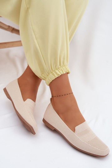  mocassins pour femmes couleur ivoire Dorielle