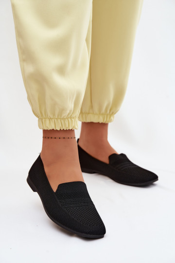 Mocassins noirs pour femmes Dorielle 2