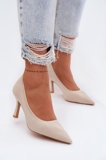  chaussures à talons hauts Chaussures beige Lelissey 2