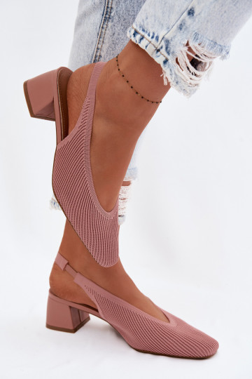 Sandales roses avec talons Tai turircelle