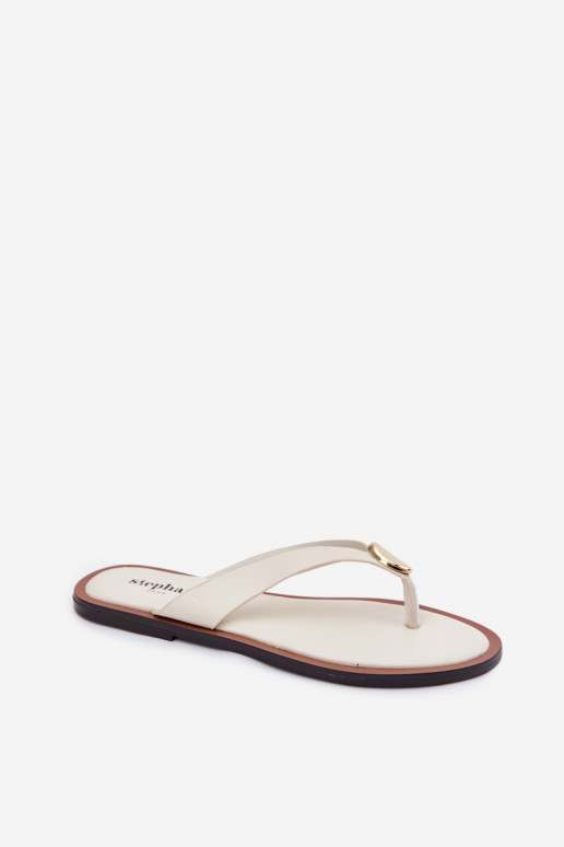 isocèle Chaussons Chaussons Féminin Ze couleur doréem Detalem couleur ivoire Tella