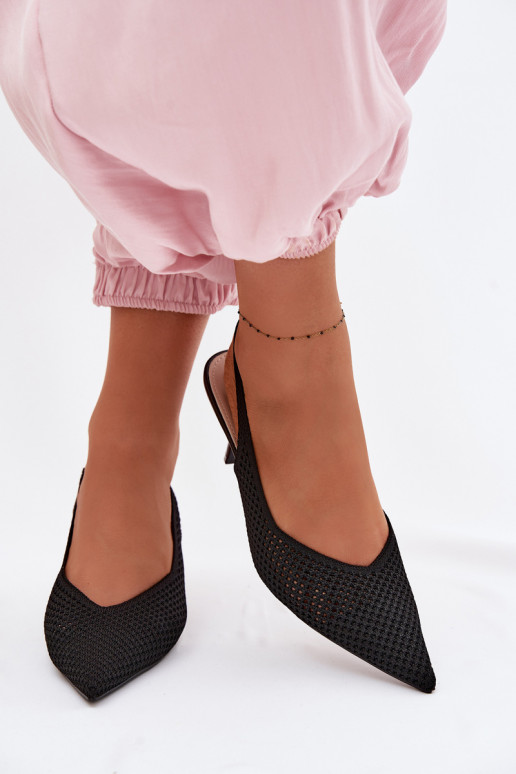 Sandales pour femmesgrillego Il fauttérielu avec des talons fins couleur noire Emiliana