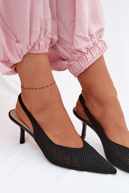 Sandales pour femmesgrillego Il fauttérielu avec des talons fins couleur noire Emiliana