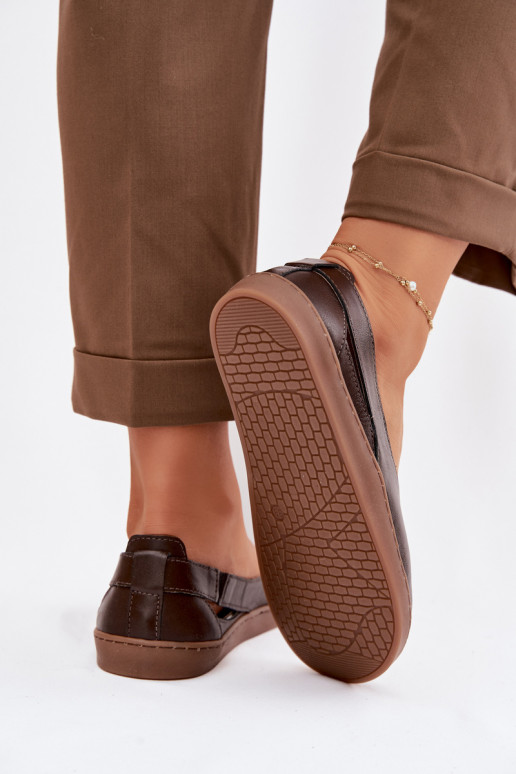 Ballerines Barefoot Zazoo 10217 chocolat