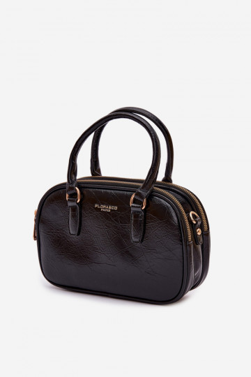 Ordinateur de poche Typu Tronc Petit en cuir écologique noir Soraya 2