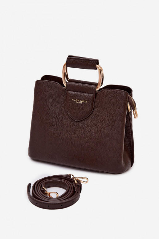 Ordinateur de poche Tronc Petit en cuir écologique CzekoladoÀa Lorielle