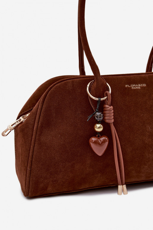 en daim écologiqueoÀa Ordinateur de pocheBrelokiem marron Noelia