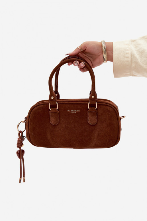 Ordinateur de poche Typu Tronc Petiten daim écologiqueu marron Annelle