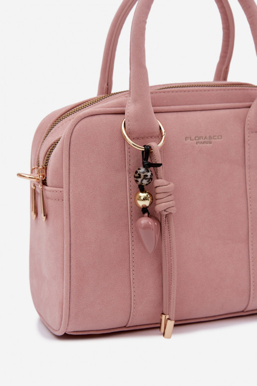 Ordinateur de poche Typu Tronc en daim écologiqueoÀaBrelokiem rose Sorielle