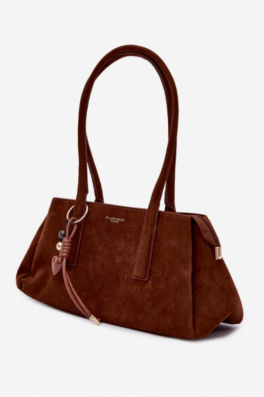 en daim écologiqueoÀa Ordinateur de pocheBrelokiem marron Nelina