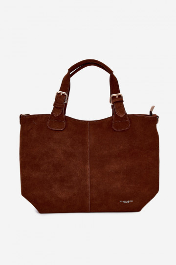Ordinateur de pocheImitacji en daimu marron Clarette