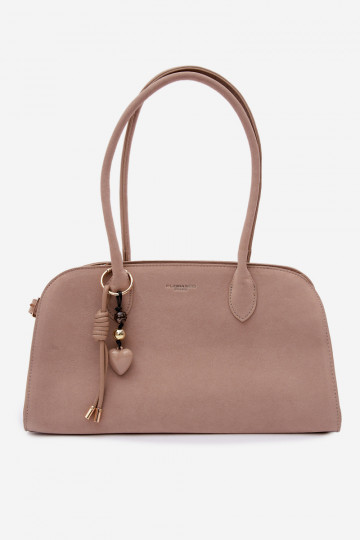 Ordinateur de pocheBrelokiem I avec bouclesmi en daim écologiqueoÀa Brillammentbeige Violette