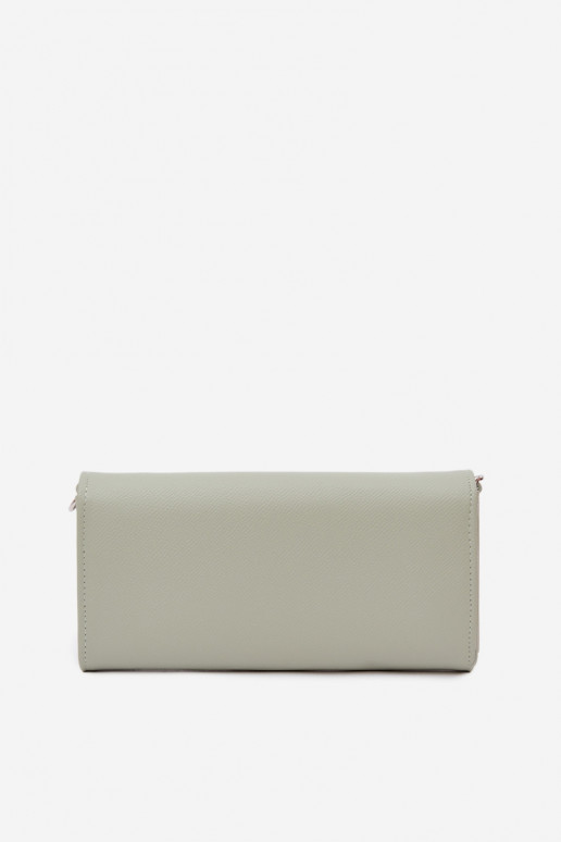 Portefeuille Ordinateur de poche deux en un avec des sangles couleur menthe Suzette