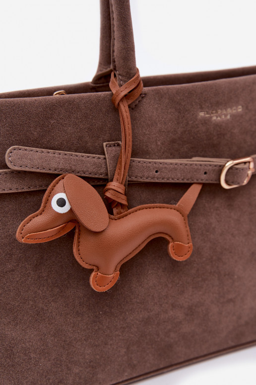 Ordinateur de pocheImitacji en daimu ZaÀieszka Jamnik Sombrebeige Noellea